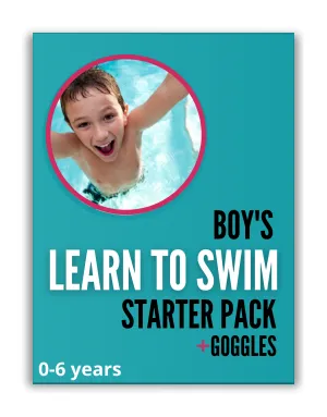 Boys Learn to Swim Start Pack   Goggles (0-6 years)