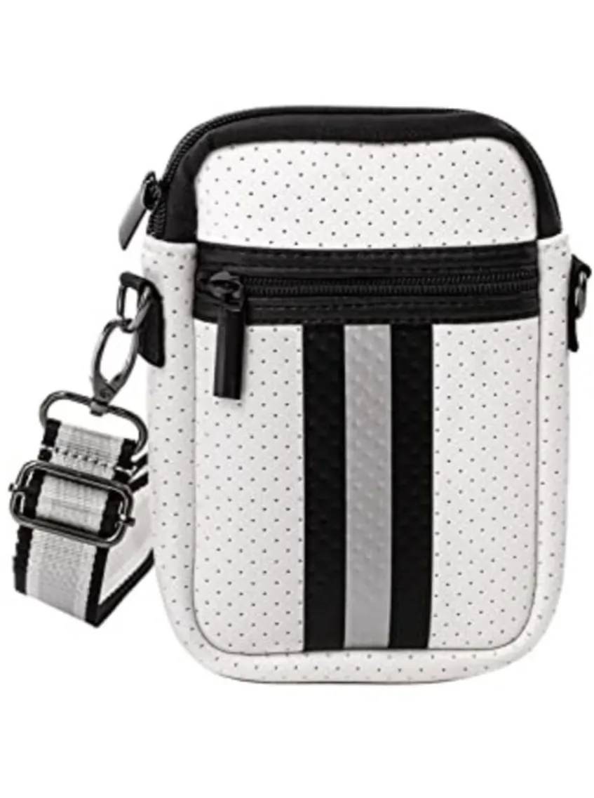 Casey Cellphone Crossbody [Midtown White]