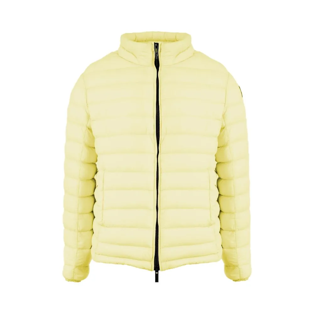 Centogrammi Chic Yellow Nylon Down Jacket