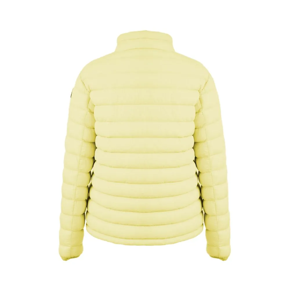 Centogrammi Chic Yellow Nylon Down Jacket
