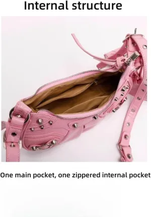 Crossbody Bags for Women y2k Shoulder Bags Trendy Small Purses Y2K Purse for Women Leather Hobo Bag Fashion Tote Bag