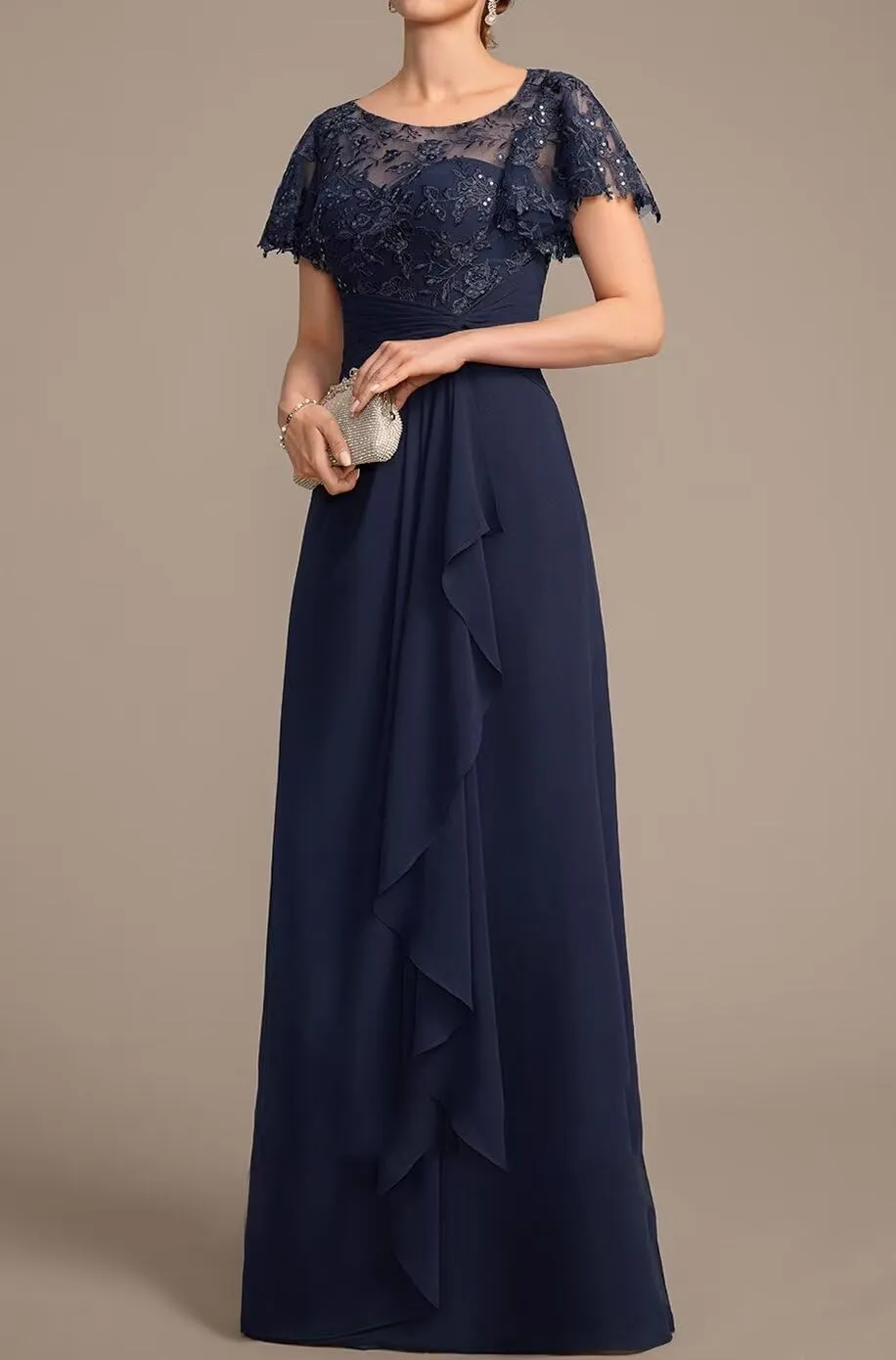 Elegant Full Length Mother of The Bride Dresses for Women Wedding Guest Formal Evening Gown 2025
