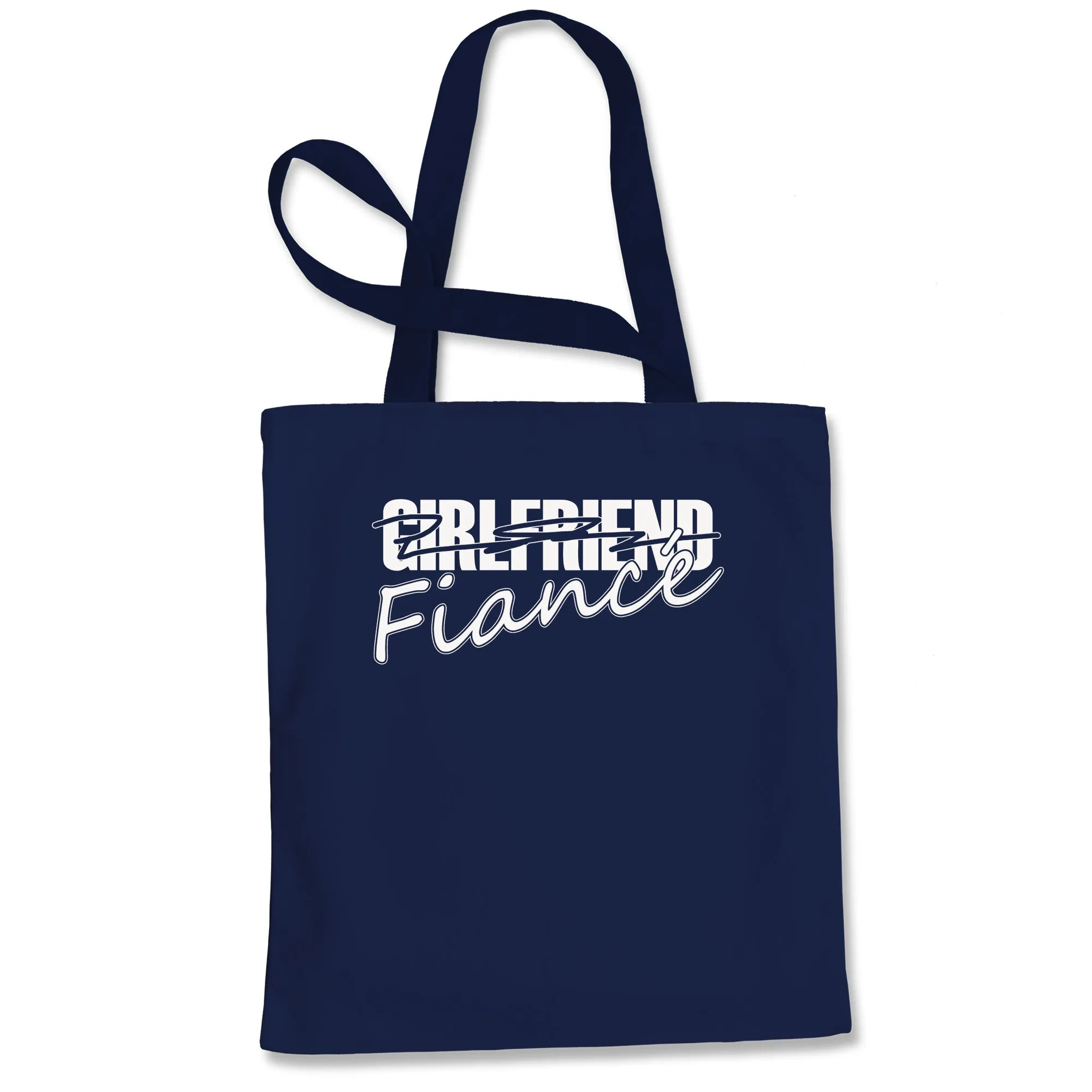 Girlfriend to Fiance Engaged Tote Bag