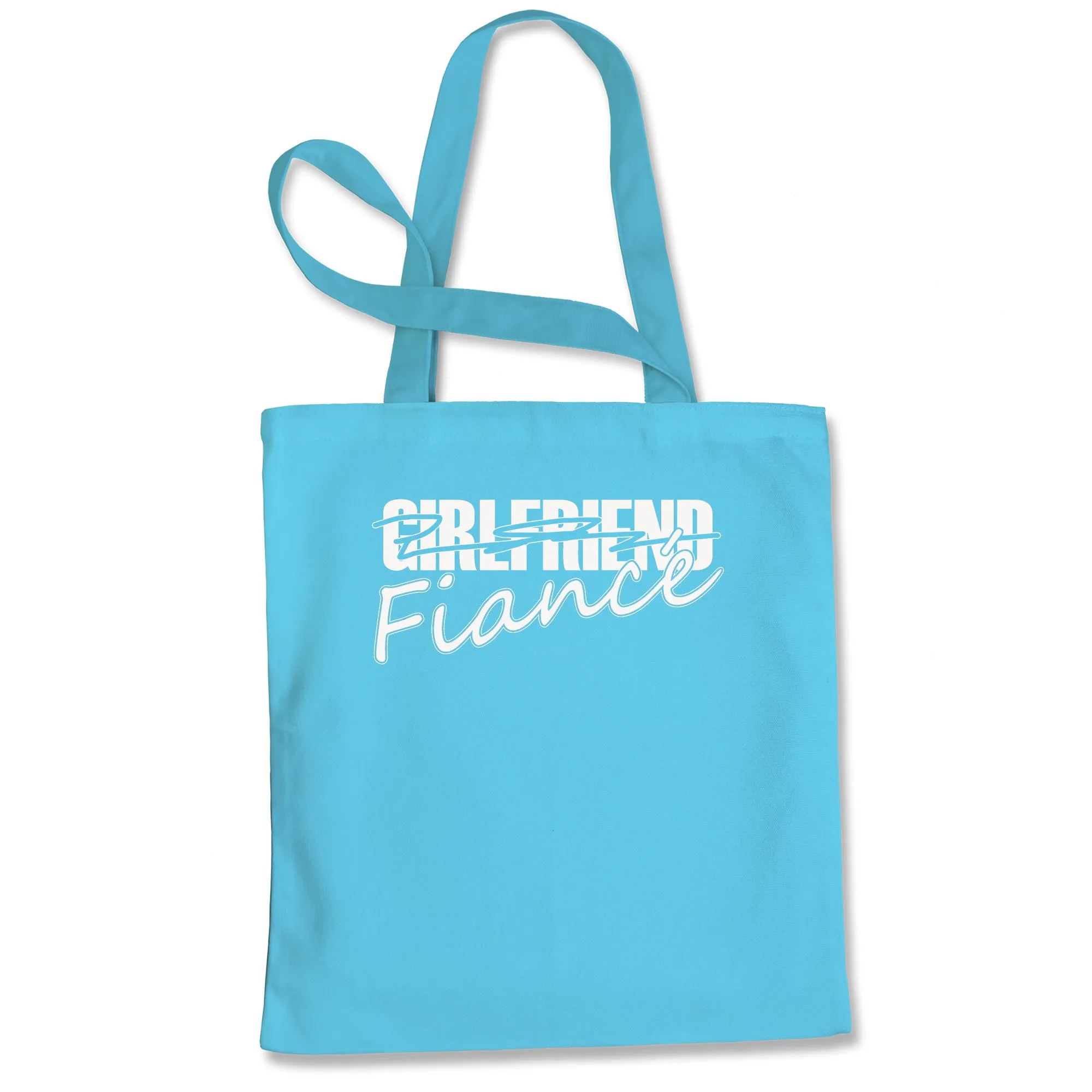 Girlfriend to Fiance Engaged Tote Bag