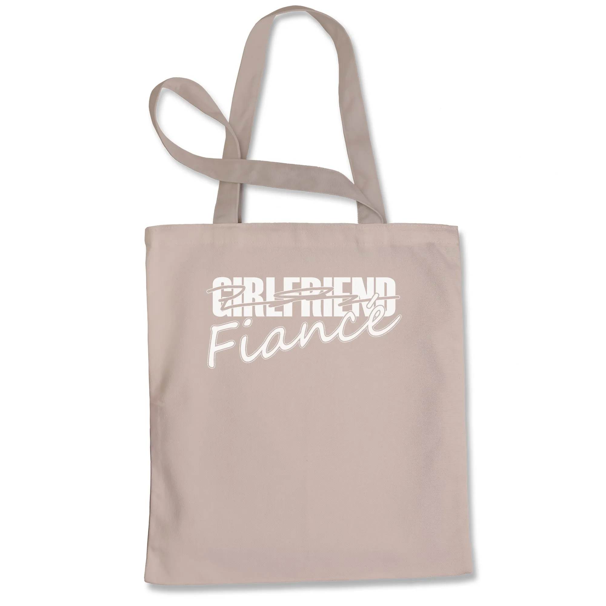 Girlfriend to Fiance Engaged Tote Bag