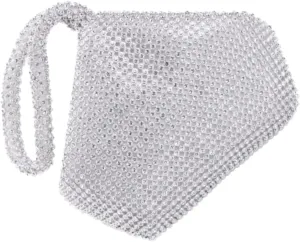 KESYOO Evening Handbags for Women Rhinestone Clutch Cell Phone Purse Fashionable Change Purse for Parties