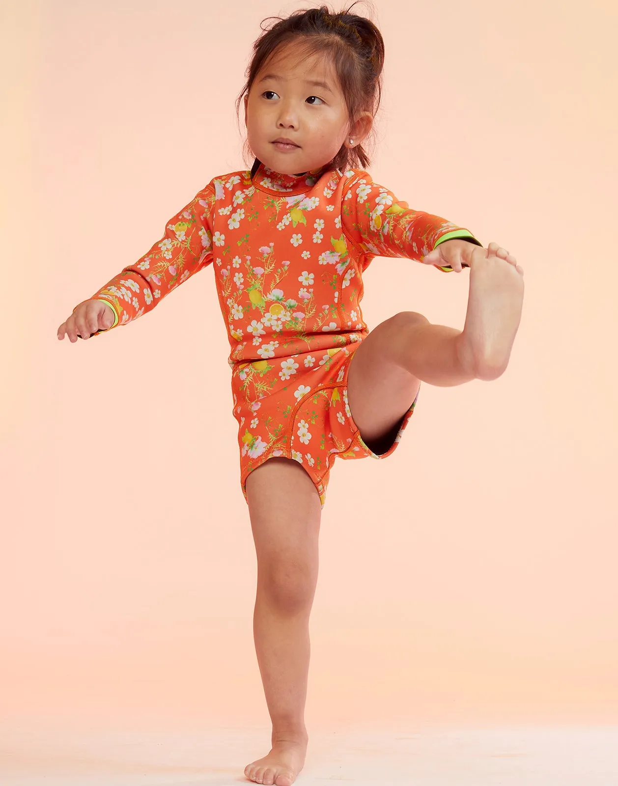 Kids Floral Wetsuit