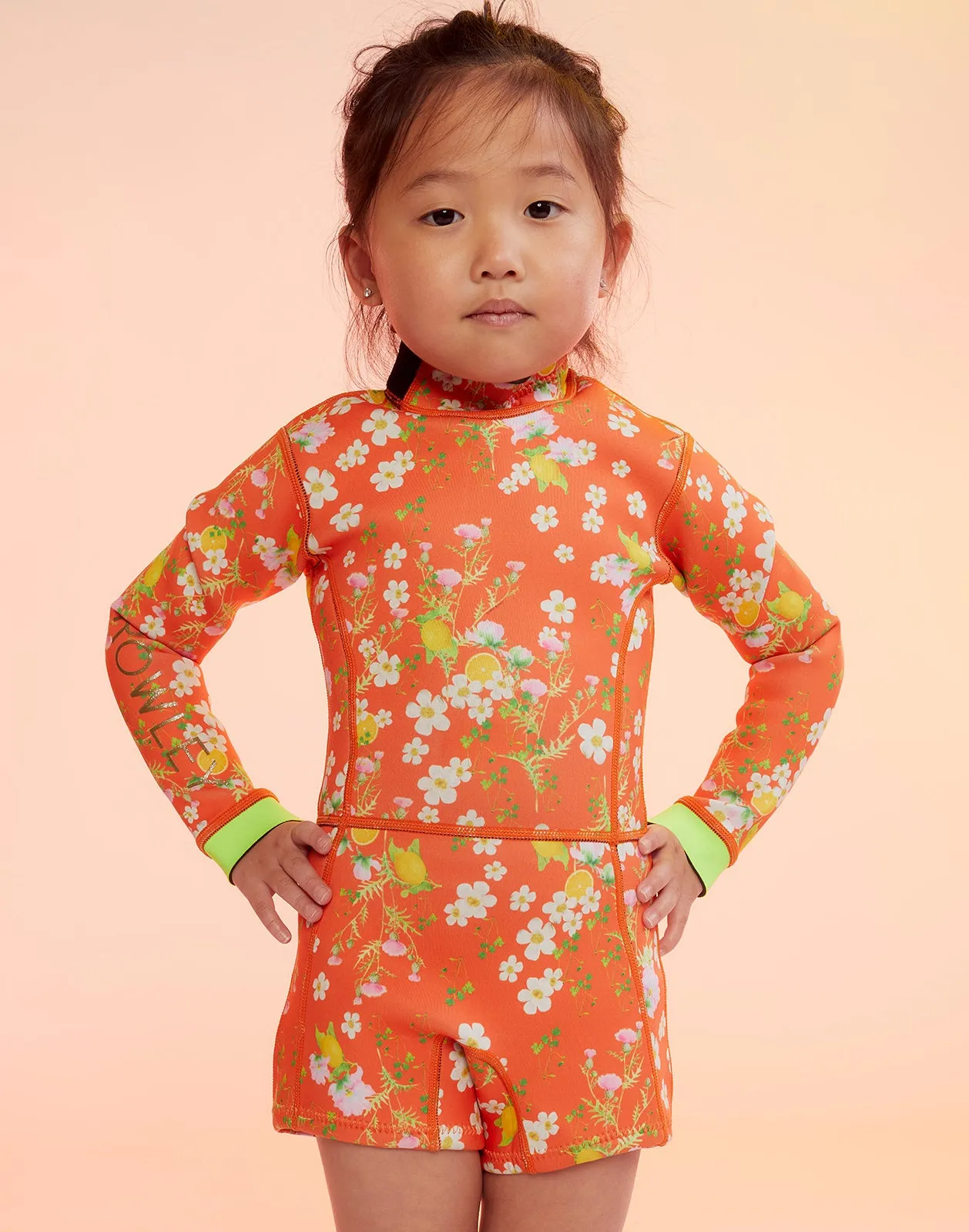 Kids Floral Wetsuit