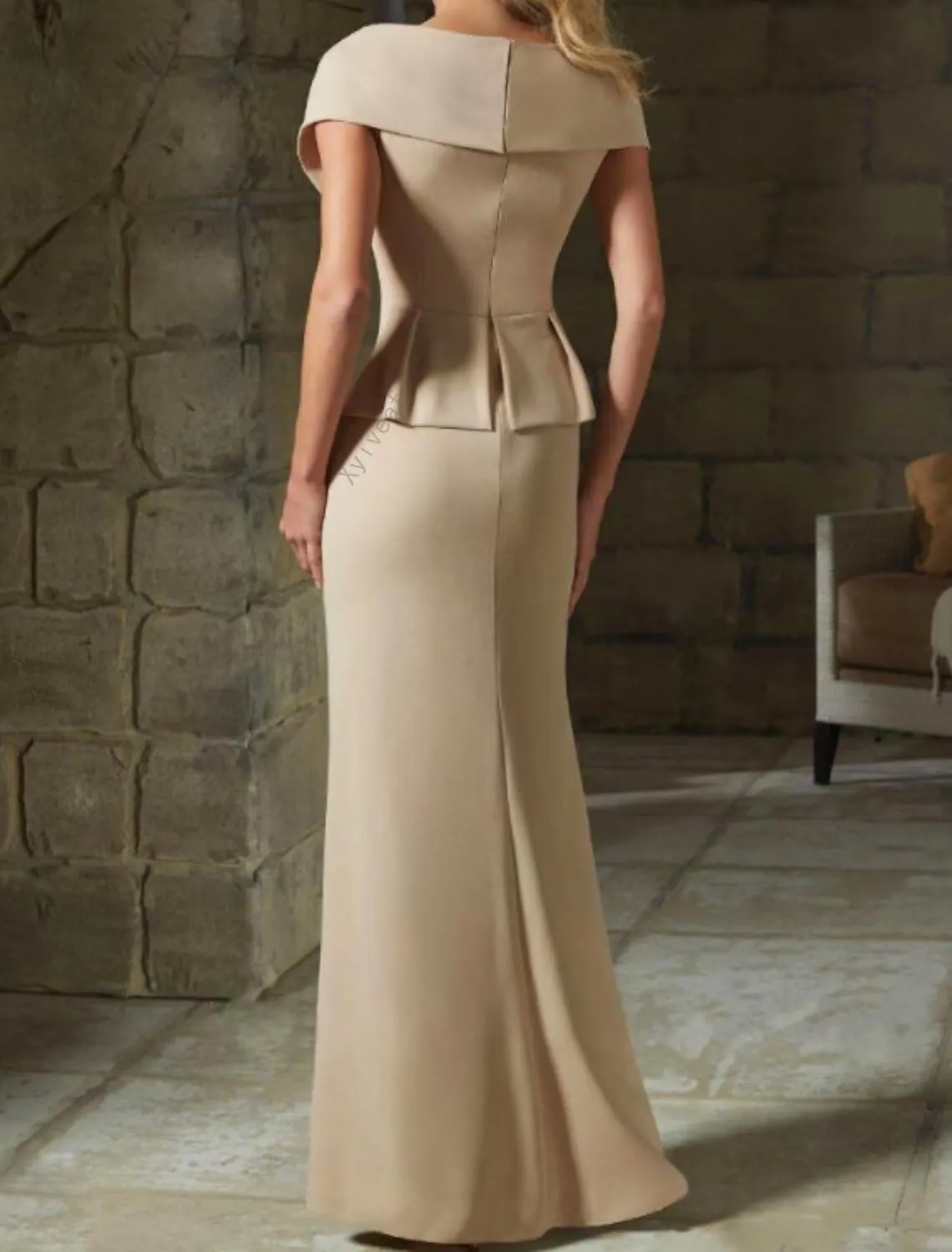 Laces V-Neck Mother of The Bride Dresses Elegant Formal Evening Party Gown for Women Wedding Guests Dress