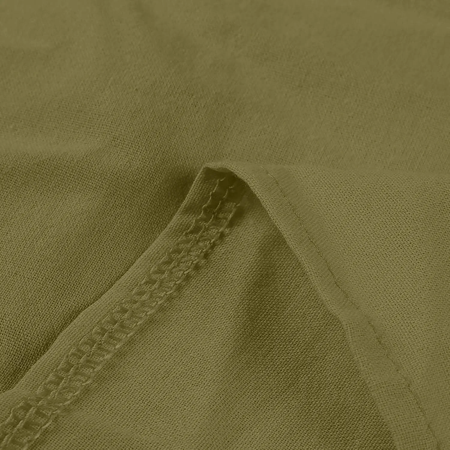 Linen Sun Dresses for Women 2025 Vacation Sleeveless V Neck Solid Color Dress Summer Fashion Casual Soft Tank Tops