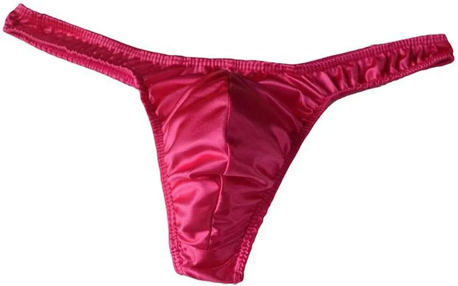 Mens Low Rise Slim Bikini Briefs Imitation Leather Lingerie Light Weight Underwear Thongs Solid Sexy Underpants