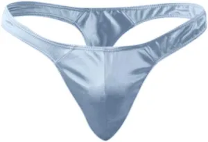 Mens Low Rise Slim Bikini Briefs Imitation Leather Lingerie Light Weight Underwear Thongs Solid Sexy Underpants