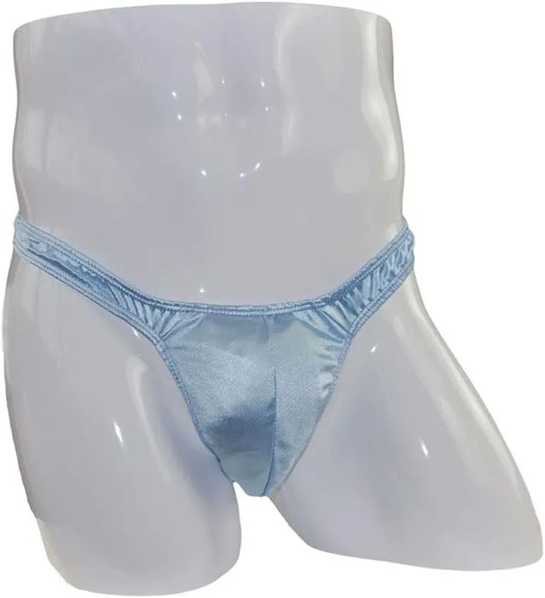 Mens Low Rise Slim Bikini Briefs Imitation Leather Lingerie Light Weight Underwear Thongs Solid Sexy Underpants