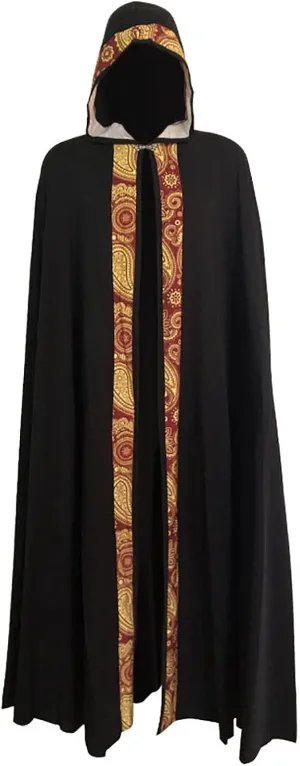 Men's Women's Northern Knight Costume Cloak Gothic Witch Cloak Renaissance Medieval Capes Halloween Cosplay Outfits