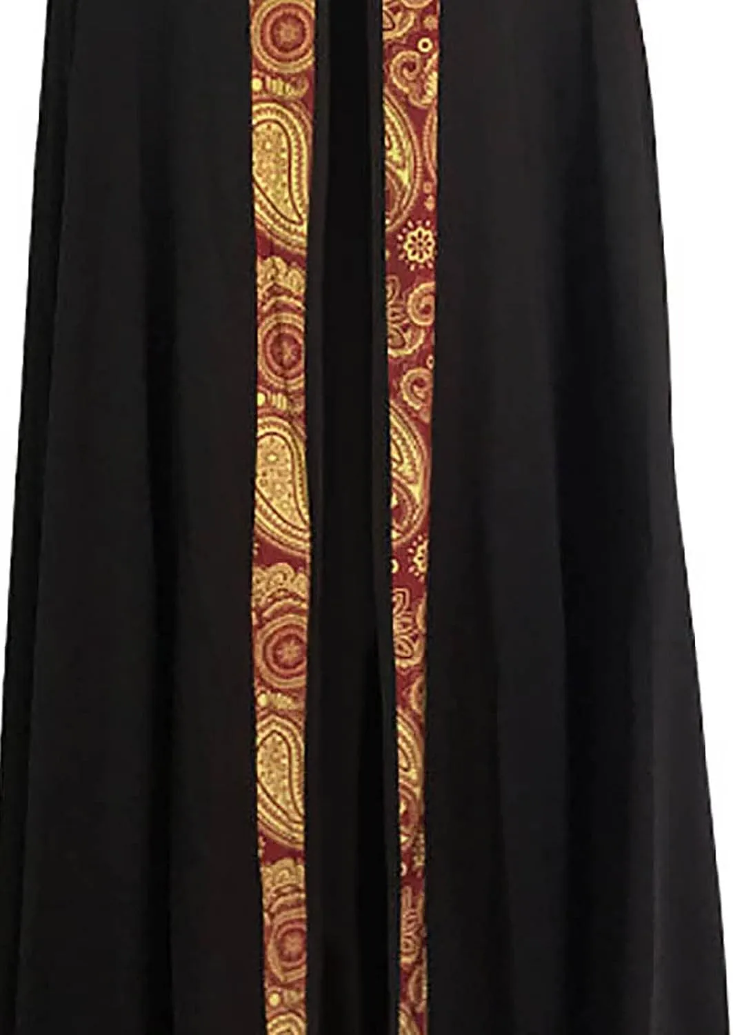 Men's Women's Northern Knight Costume Cloak Gothic Witch Cloak Renaissance Medieval Capes Halloween Cosplay Outfits