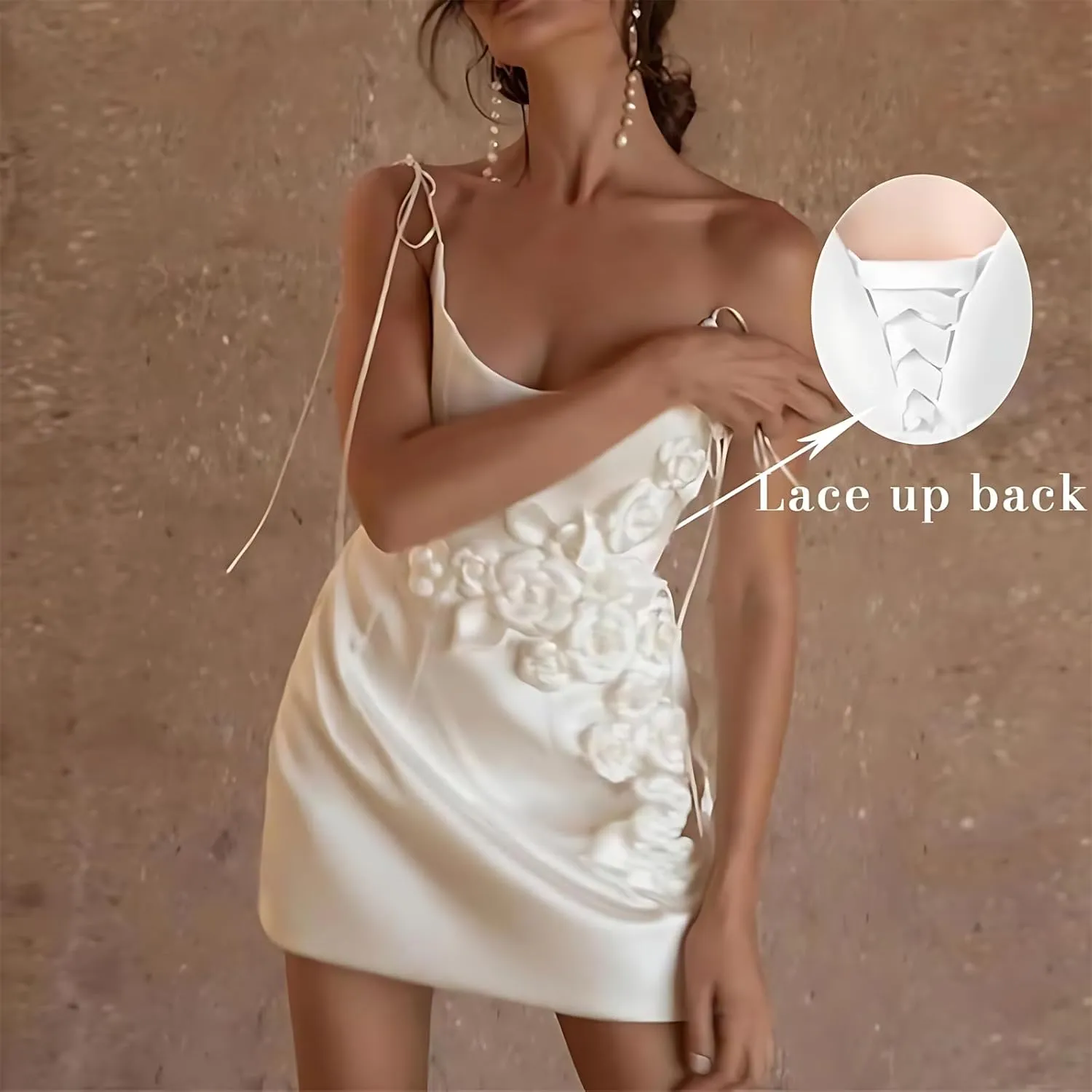 Modest Off Shoulder Short Wedding Dresses for Women Bride Elegant A-Line Bridal Gowns Casual Engagement Dress