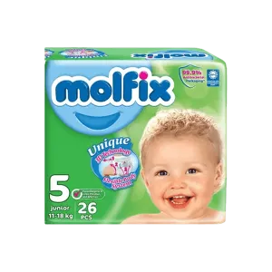 MOLFIX DIAPERS JUNIOR 5 - 26PCS - 11 TO 18 KG