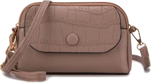 Small Cross Body Bag for Woman Crossbody Wallet Purse Mini handbags with Wristlet Strap