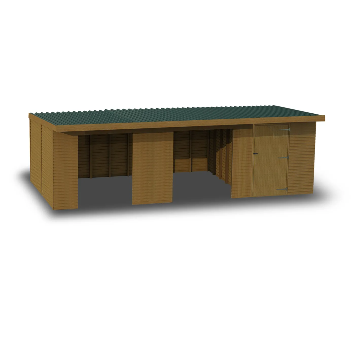 Static Shelter 18x12   Tackroom 6x12