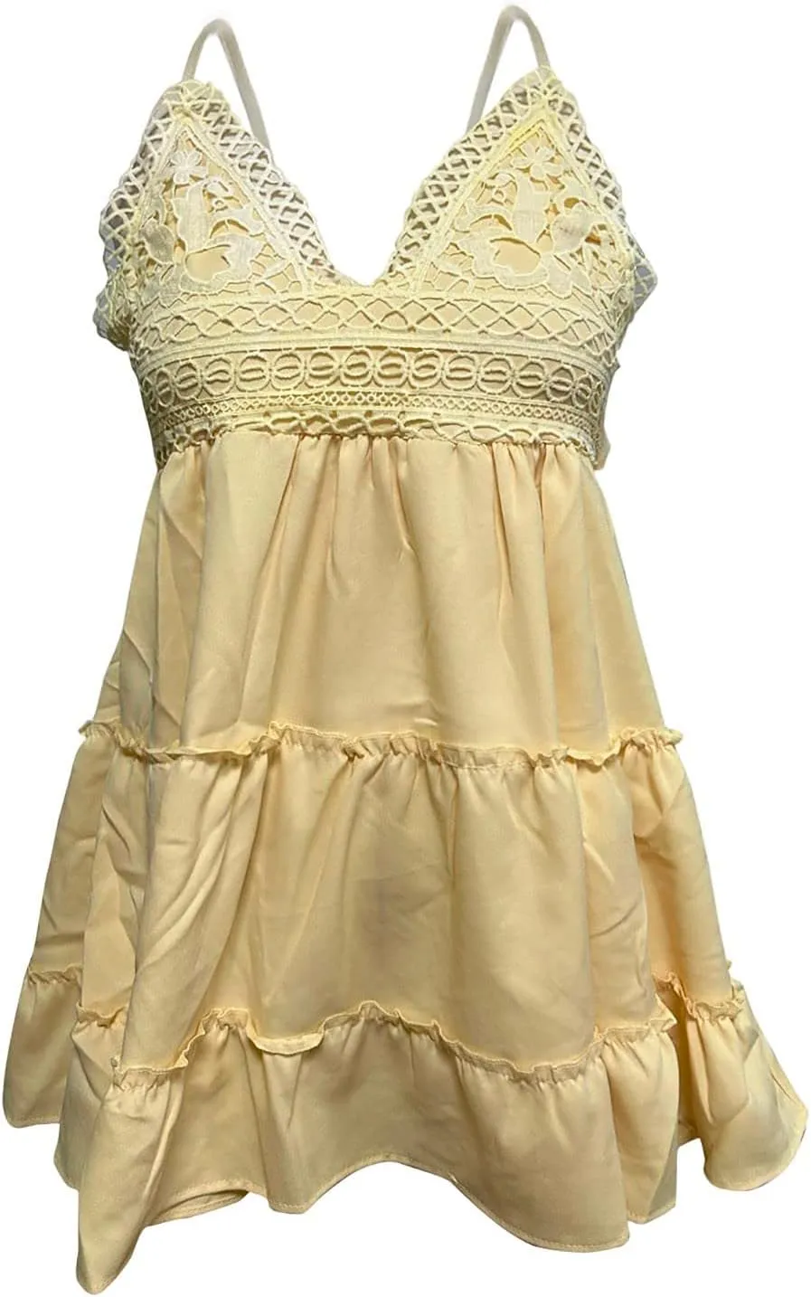 Sundresses for Women,2024 Summer Elegant Sexy Bodycon V Neck Spaghetti Strap Mini Party Dress,Flowy Vacation Dress