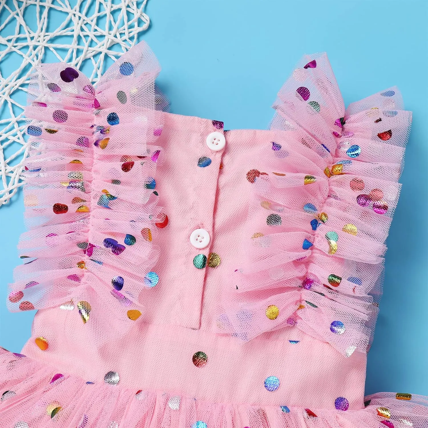 Toddler Baby Girls 1st Birthday Outfit Dots Reindeer Romper Princess Tutu Dress Wedding Christmas Photoshoot Clothes