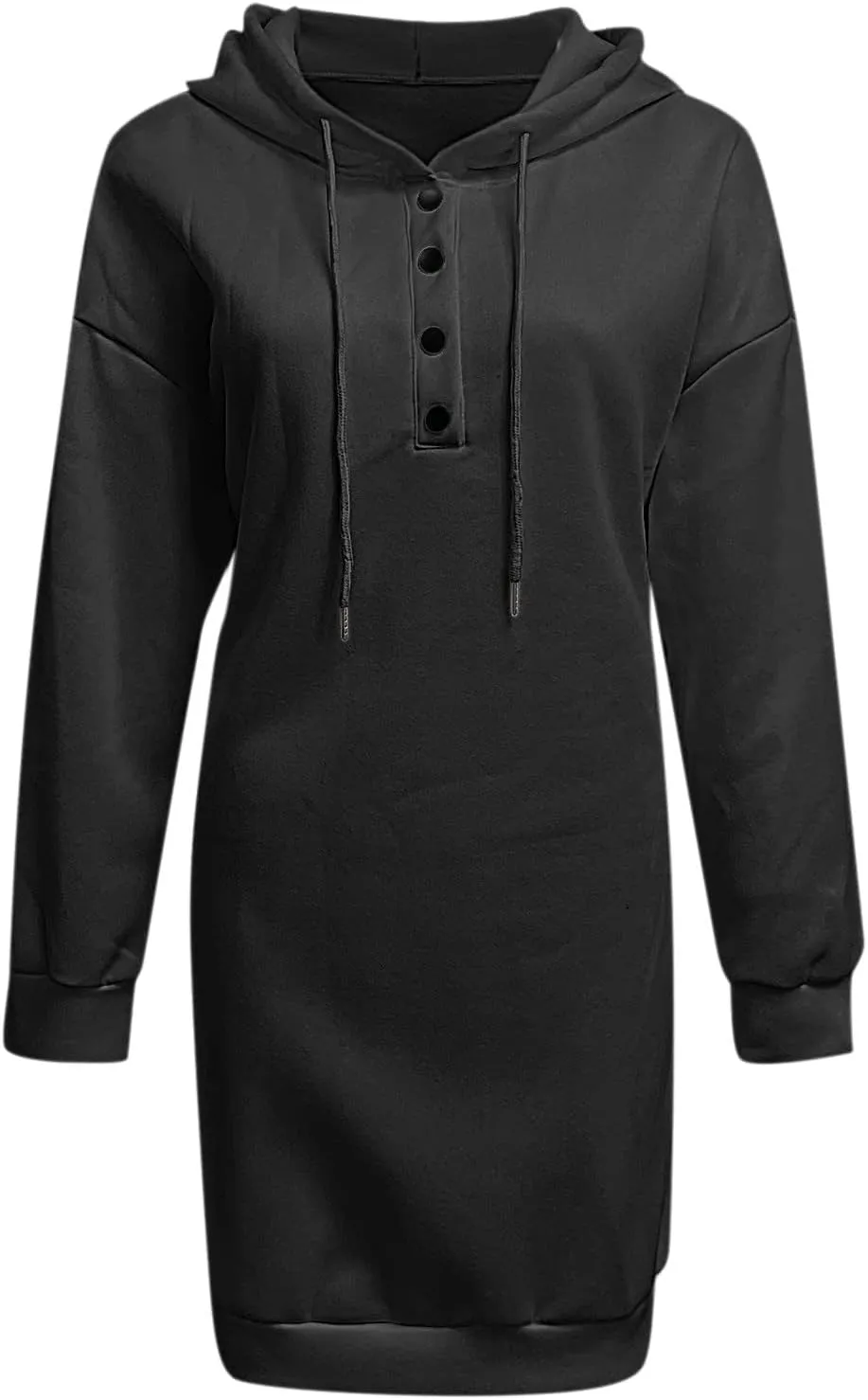UOQAPRE Womens Pullover Hoodies Dresses Sweater for Women 2022 Sweatshirt Long Sleeve Shirts with Kangaroo Pockets S-5XL