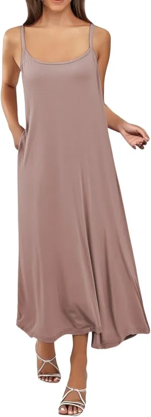 Women Full Slips Sexy Soft Slip Dress for Under Dress Spaghetti Strap Cami Slip Chemises V Neck Negligee Plus Size