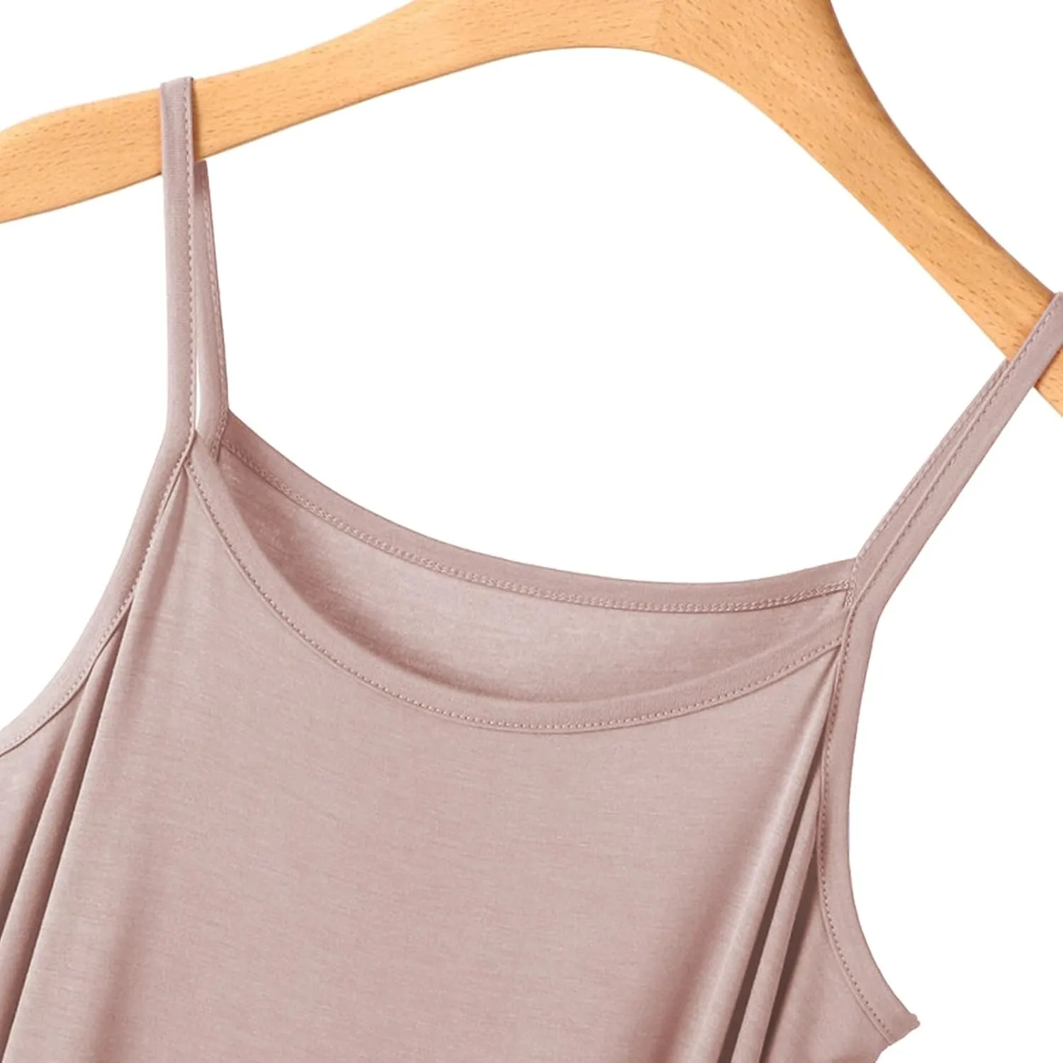 Women Full Slips Sexy Soft Slip Dress for Under Dress Spaghetti Strap Cami Slip Chemises V Neck Negligee Plus Size