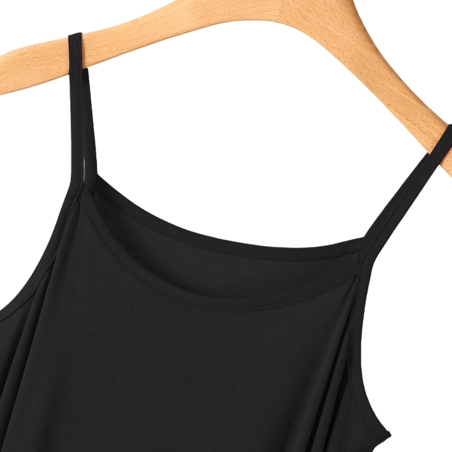 Women Full Slips Sexy Soft Slip Dress for Under Dress Spaghetti Strap Cami Slip Chemises V Neck Negligee Plus Size