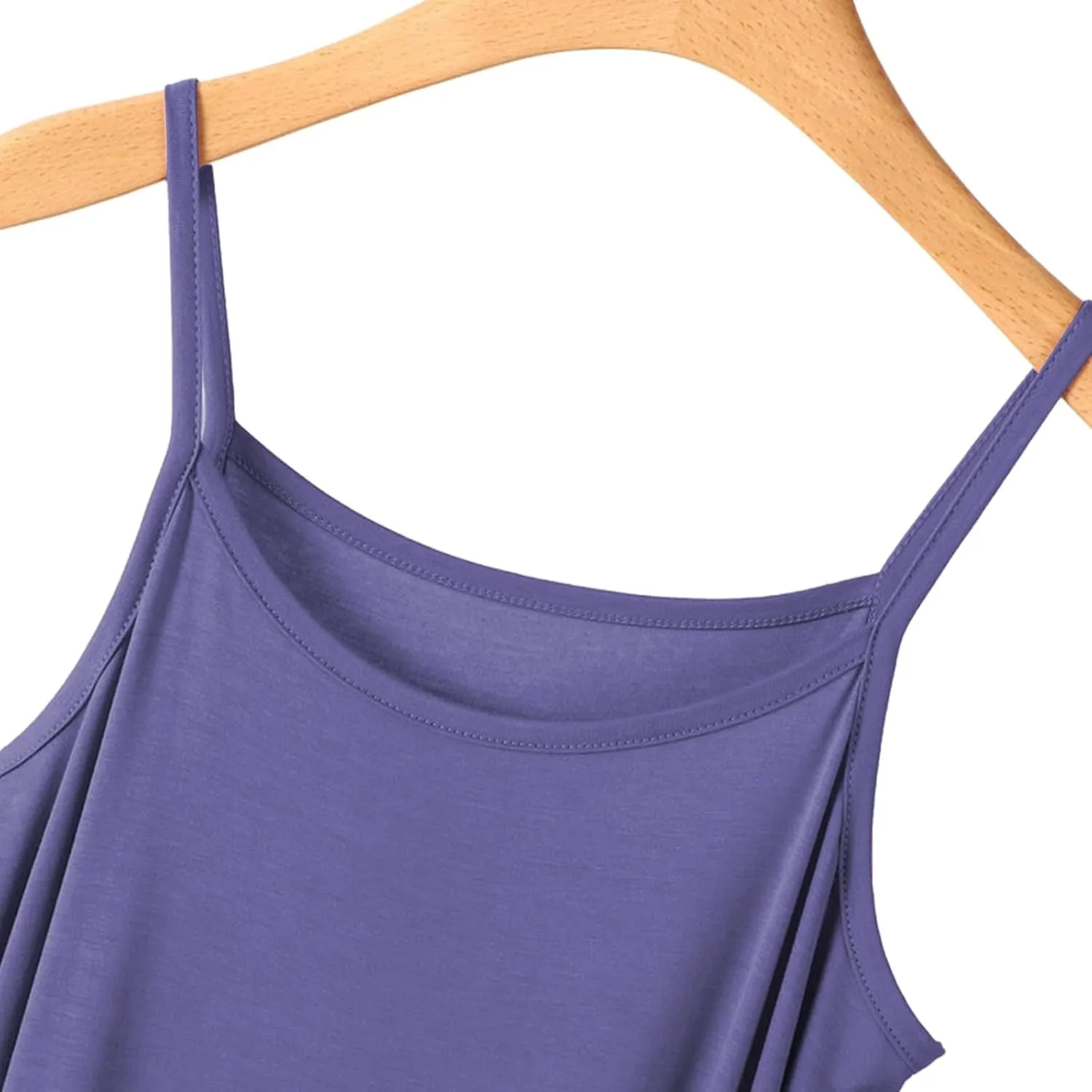 Women Full Slips Sexy Soft Slip Dress for Under Dress Spaghetti Strap Cami Slip Chemises V Neck Negligee Plus Size