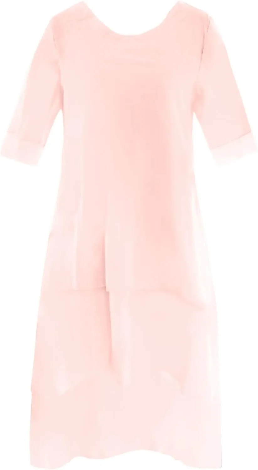 Women Plus Size Summer Dress Short Sleeve Crewneck Long Casual Shirt Dresses Flowy Maxi Beach Vacation Sundress