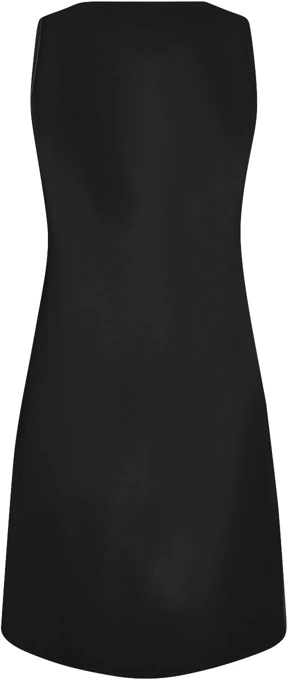 Womens Summer Dresses 2025 Casual V Neck Sleeveless Sundress Fashion Beach Print Dresses Elegant Vacation Mini-Dress